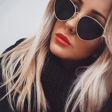 Gafas ojo de gato con estilo retro